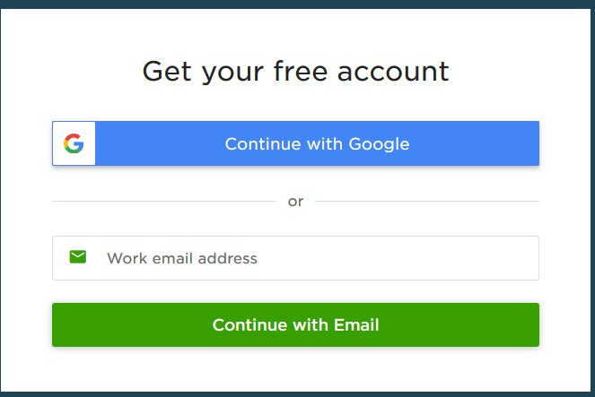Create Your Account with Professional Email Address