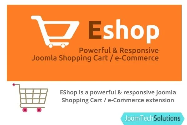 eshop joomla ecommerce extension online store solution