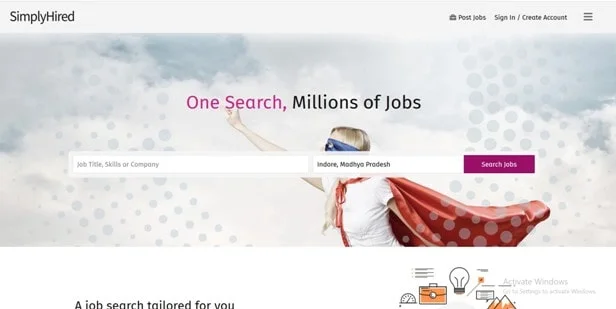 8. Simply Hired