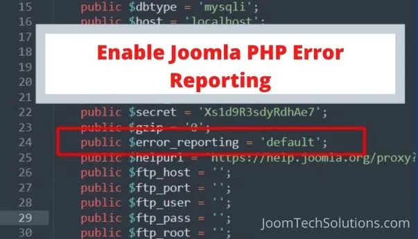 enable_php_error_reporting