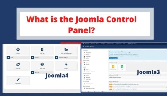 Joomla Control Panel