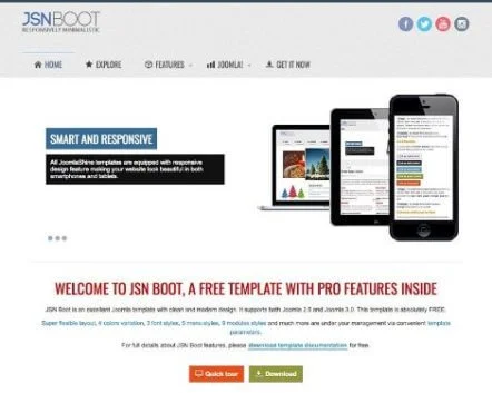 JSNBOOT Joomla Template