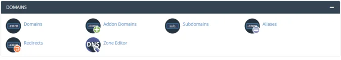 Domains in cPanel