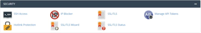 security-cpanel