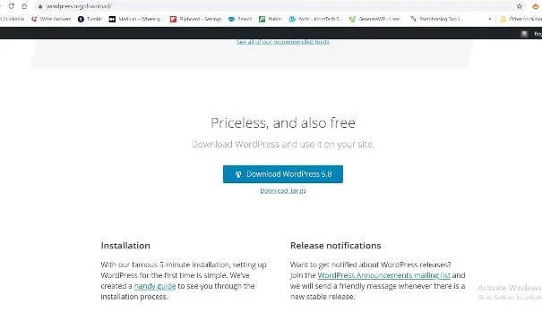 Step1: Download WordPress