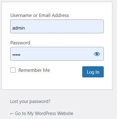 Step9: Login Admin