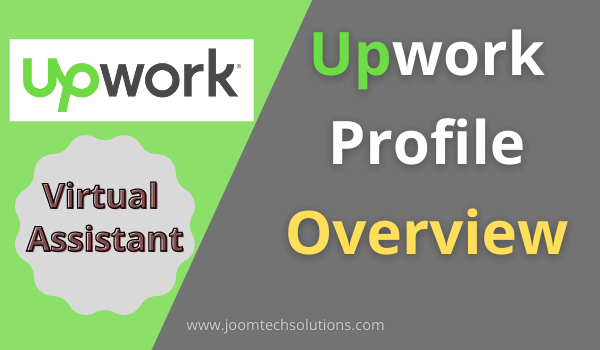 Upwork Profile Overview Sample for Virtual Assistant