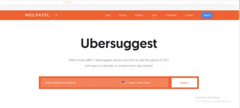 Ubersuggest