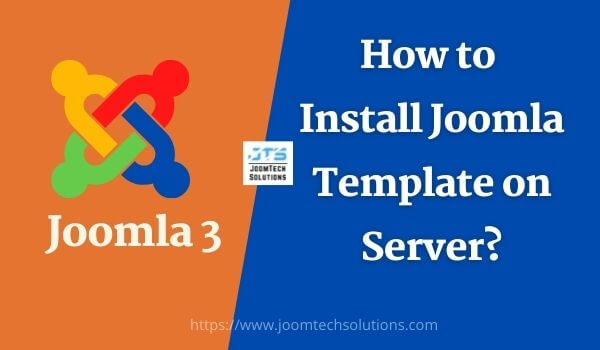 How to install Joomla Template on the server