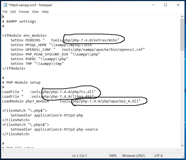 Step 4: Modify the PHP Installation Path