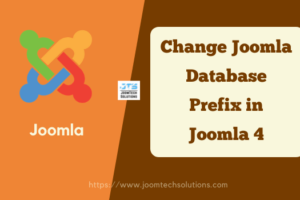 How to Change Joomla Database Prefix in Joomla 4?