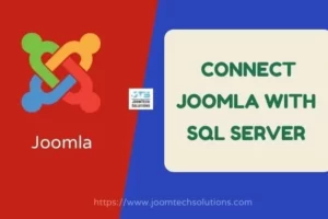 How do you connect Joomla with an SQL server?