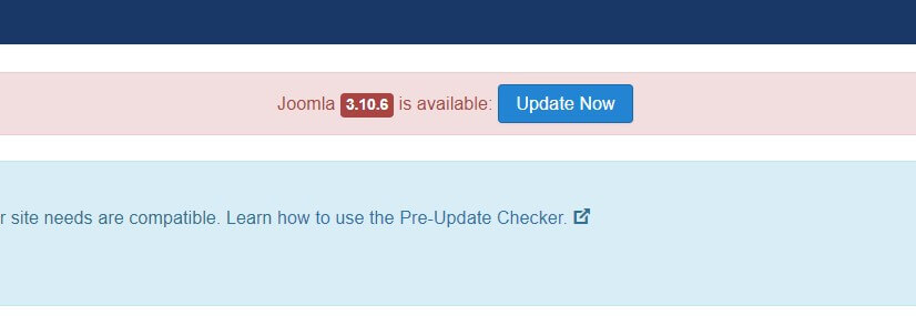 how to update joomla version manually