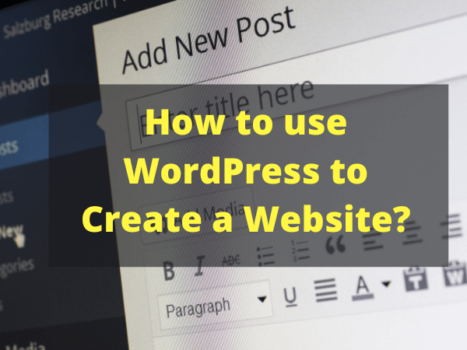 How to use WordPress to Create a Website