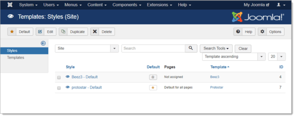 How to access the Template files in Joomla?