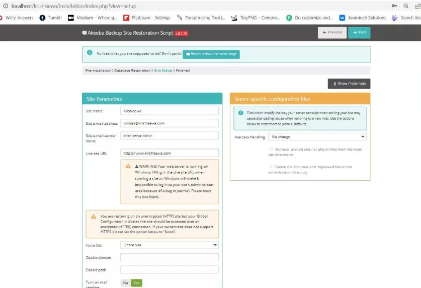 12. site-parameters-setup-joomla4