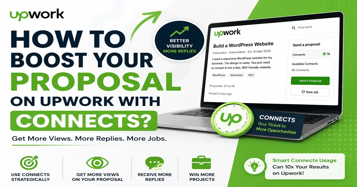 How to boost your proposal on Upwork using Connects strategically