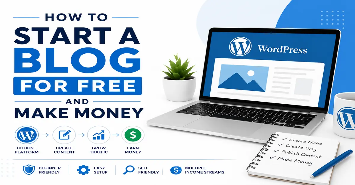 How to Start a Blog for Free and Make Money - Beginner Blogging Guide