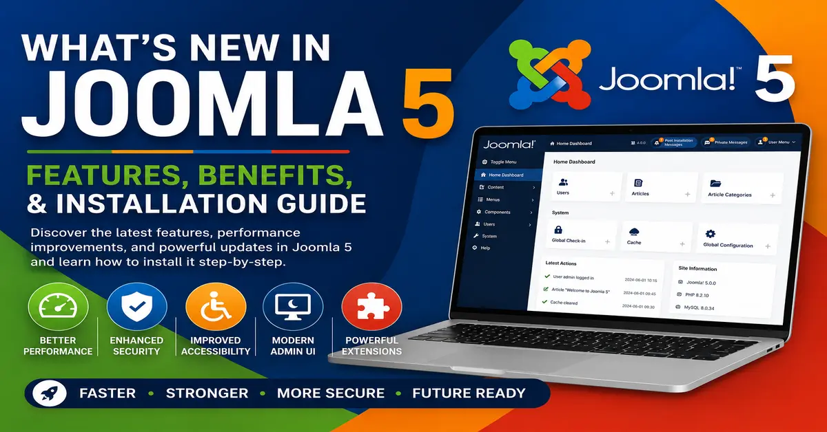 How to manually update Joomla 5 and Joomla 6 in 2026 using the Joomla update process and manual upgrade method