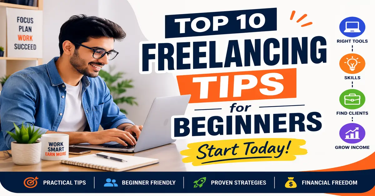 Top 10 Tips to Start Freelancing for Beginners and Get Clients