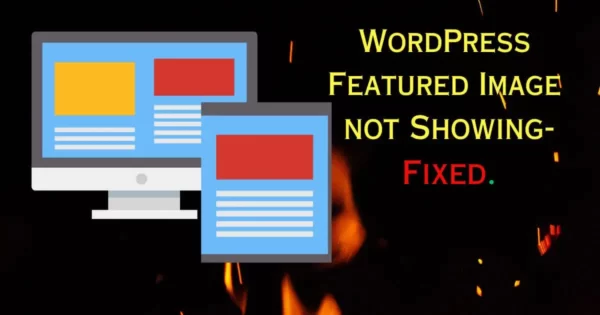 wordpress featured image not showing