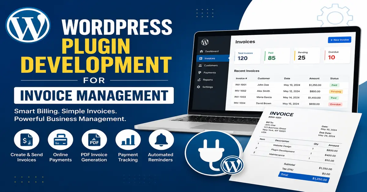 WordPress Plugin Development for Invoice Management System