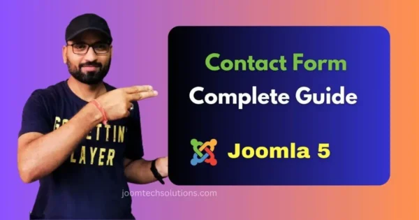 How to create Contact form in joomla 5