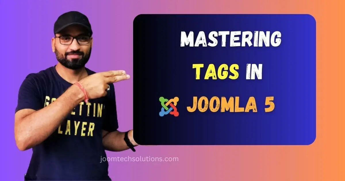 How to create Tags in Joomla 5