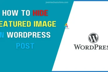 How to Hide Featured Image in WordPress Post without Plugin