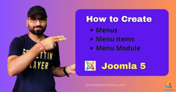 How to Create Menus in Joomla 5