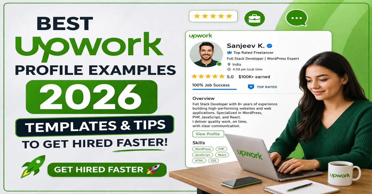 Tips for beginners to write a winning Upwork profile overview and get hired faster