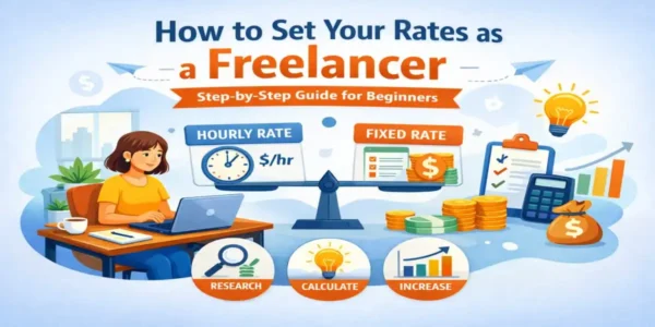 How to set freelance rates step by step for beginners