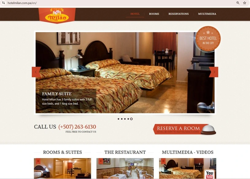 hotelmilan.com.pa