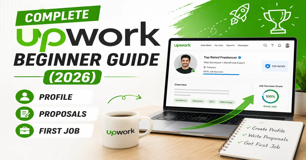 Complete Upwork beginner guide 2026 profile proposals first job